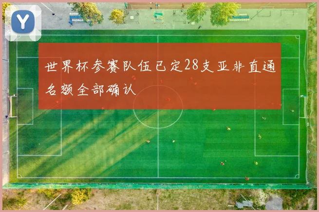 世界杯参赛队伍已定28支亚非直通名额全部确认